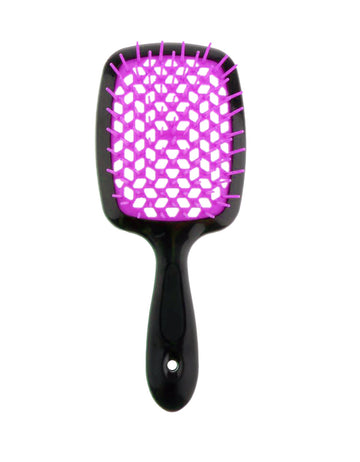 JF Hollow Hair Brush - Purple